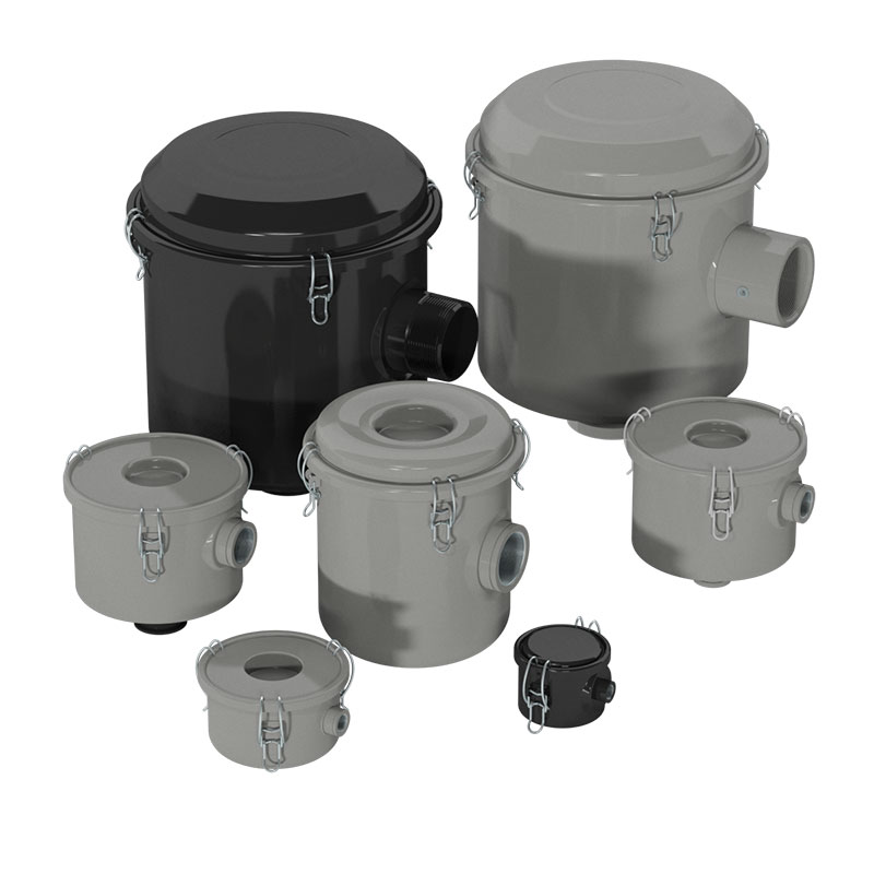 CSL-848-125HC 1.25'' Inlet Vacuum Filter | Solberg Filtration